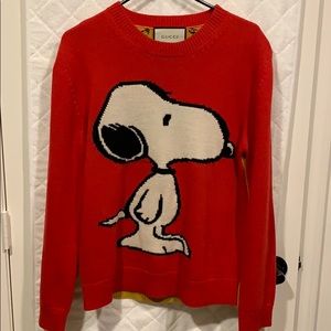 snoopy gucci sweater
